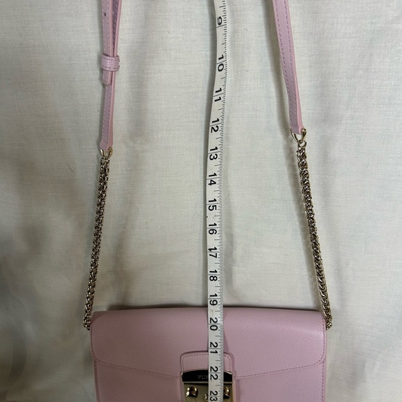 💕 Furla Metropolis Crossbody Bag – Baby Pink – Perfect Condition 💕 - Picture 13 of 15